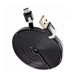 KABEL MICRO USB 2M PŁASKI