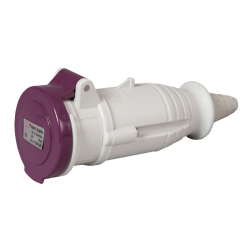 GNIAZDO 24V PRZEOŚNE 2P IP44