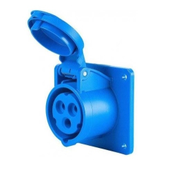 GNIAZDO 230V 16A 3P TABLICOWE PCE