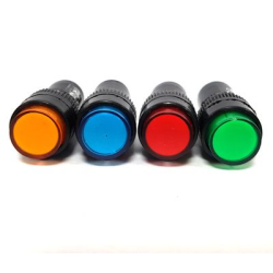 LAMPKA 12 12V DC CZERWONA