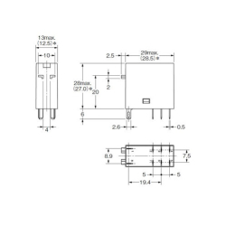 PRZEKAŹNIK 24VDC G2R-2-SND OMRON