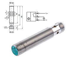 CZUJNIK INDUKCYJNY NBB4-12GM50-E2-V1 PNP;NO;0-4mm