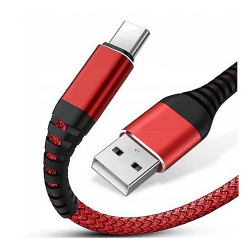 KABEL USB-C QUICK CHARGE HQ WZMOCNIANY 3M