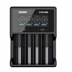 ŁADOWARKA XTAR VC4 - LR3 LR6 R14 R20 18650