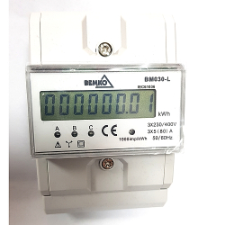 LICZNIK ENERGII ELEKTRYCZNEJ 3-FAZ 80A A30-BM030-L