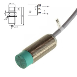 CZUJNIK INDUKCYJNY M18 NBN12-18GM50-E2 PNP;NO;12mm