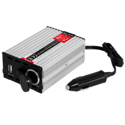 PRZETWORNICA 24V/12V/15A Z GNIAZDEM USB